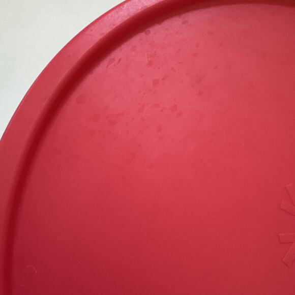 Tupperware 3421A-2 Round Cookie Snack Canister Container All Over PRINT - Picture 10 of 11